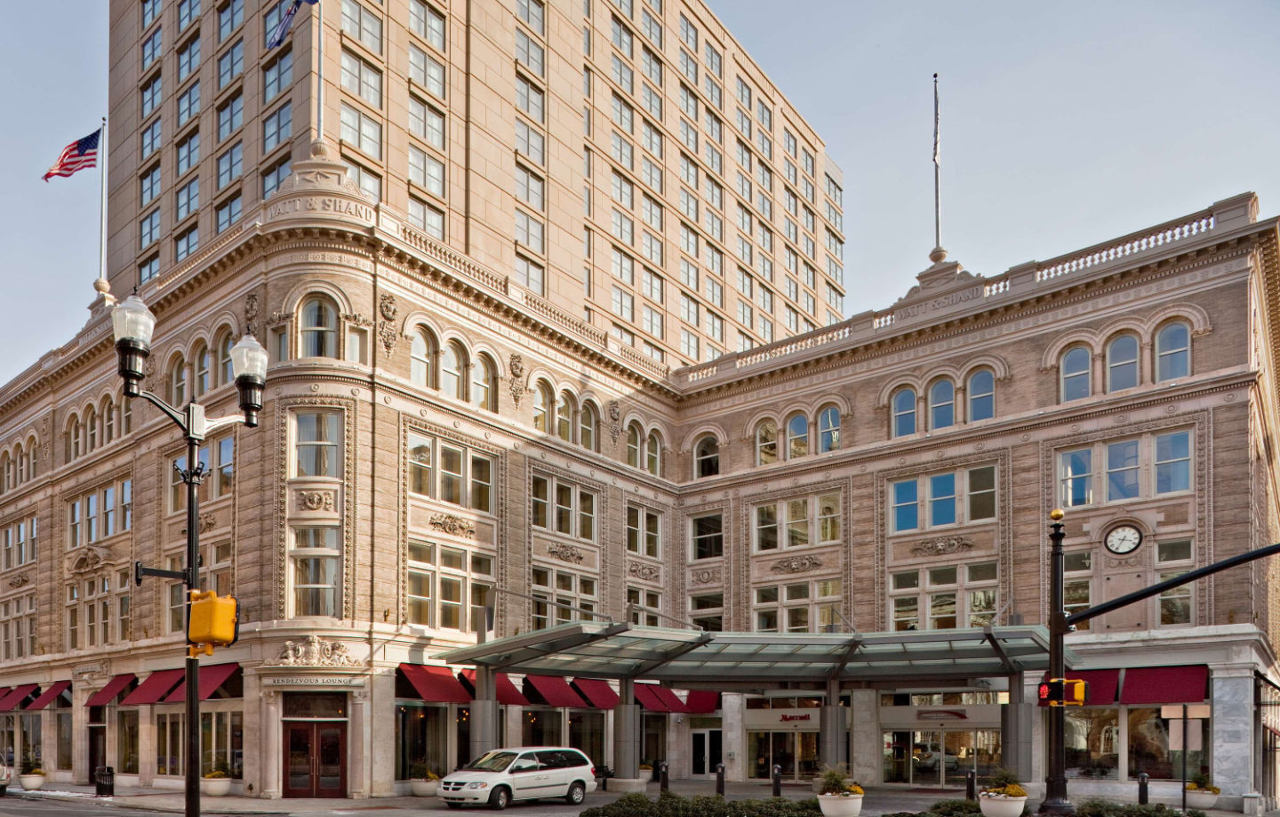 Lancaster Marriott At Penn Square Hotel Exterior foto